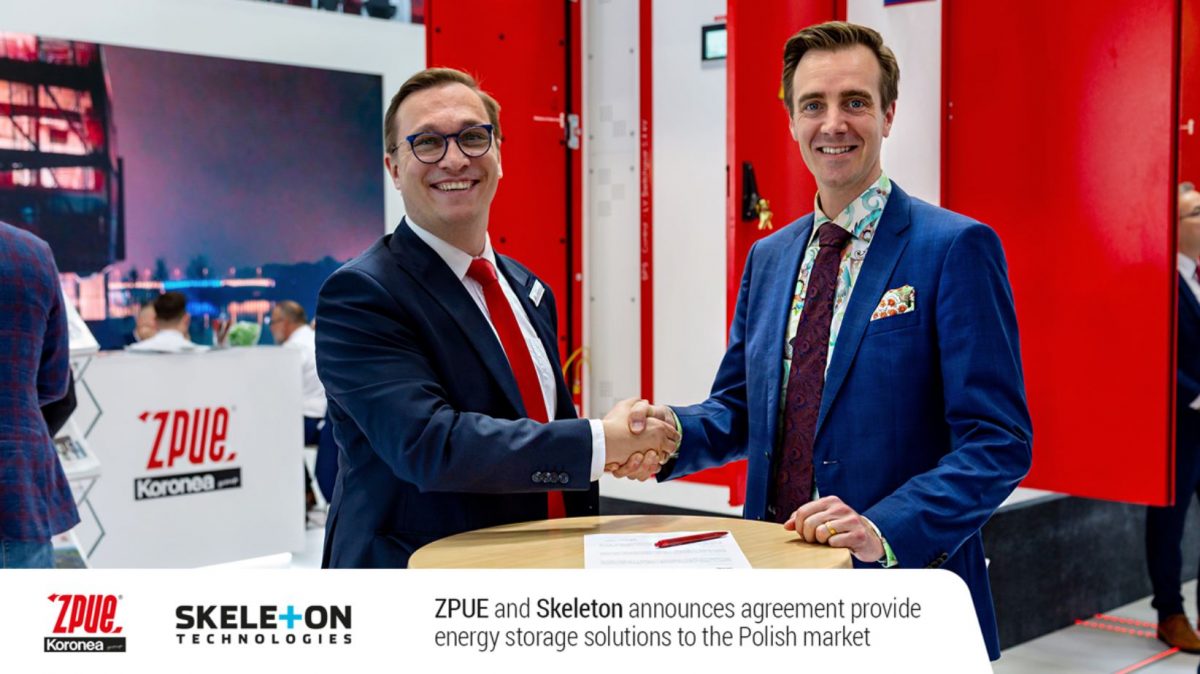 Skeleton vstupuje na polský trh a oznamuje dohodu se společností ZPUE pro oblast udržitelné energie