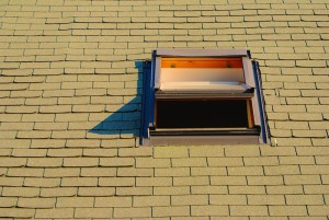 Dřevěné střešní okno - venkovní pohled, autor: Mattox